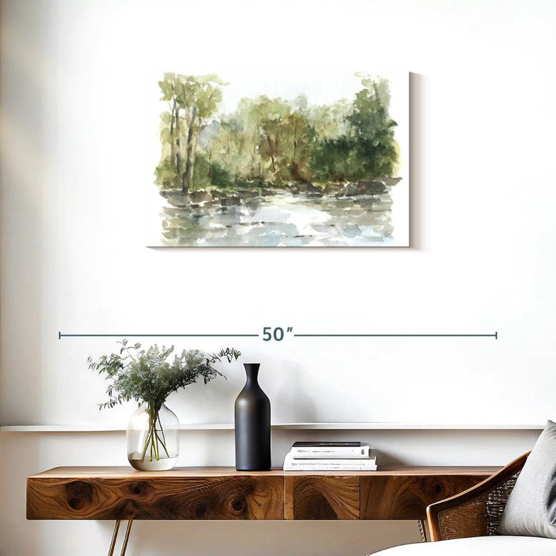 Avery Wooded Stream I, H 20 po x l 30 po