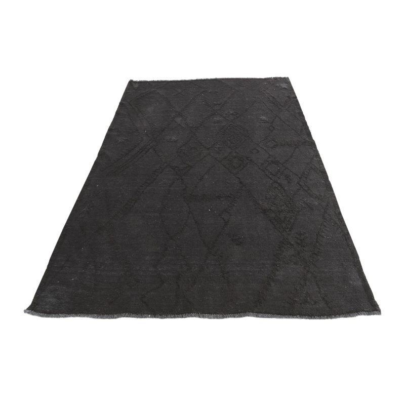 Iniguez Black Rug
