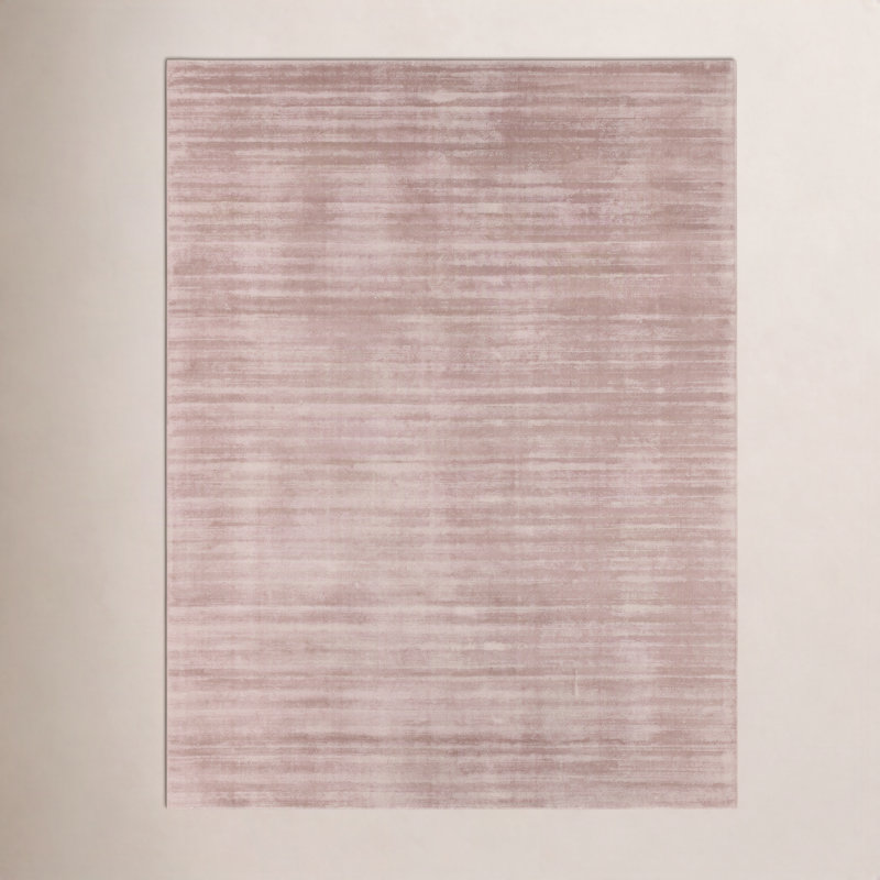 Lizette Pink Area Rug, Rectangle 8' x 10'