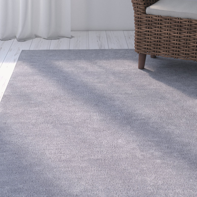 Tapis zone gris clair Leija, Tapis de couloir 2 pi 6 po x 8 pi
