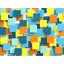 Glass Grids Handmade Glass Wall Decor