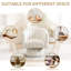 Velvet Swivel Barrel Chair-469805715