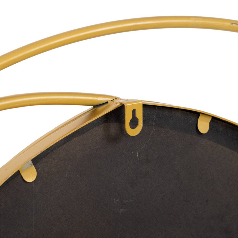 Micaela Metal Wall Mirror