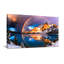 Paysage et nature montagne lac arc-en-ciel reflet neige pin coucher de soleil ciel-1899709362