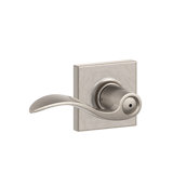 Accent Lever with Collins Trim Bed and Bath Lock