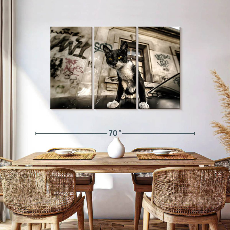 Alley Cat, 36" H x 57" W