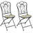 Evo Premium All-Weather Wicker Outdoor Folding Dining Side Chair