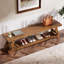 Solid Wood Storage Bench