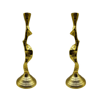 Chandelle conique en aluminium H 13,5 po