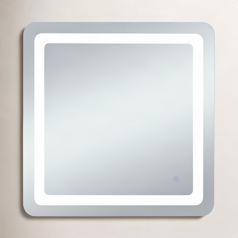 Juliane Mirror, 30" x 30", Square
