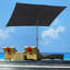Parasol de marché rectangulaire 10 pi x 6 pi 6 po Chinwe-744287890