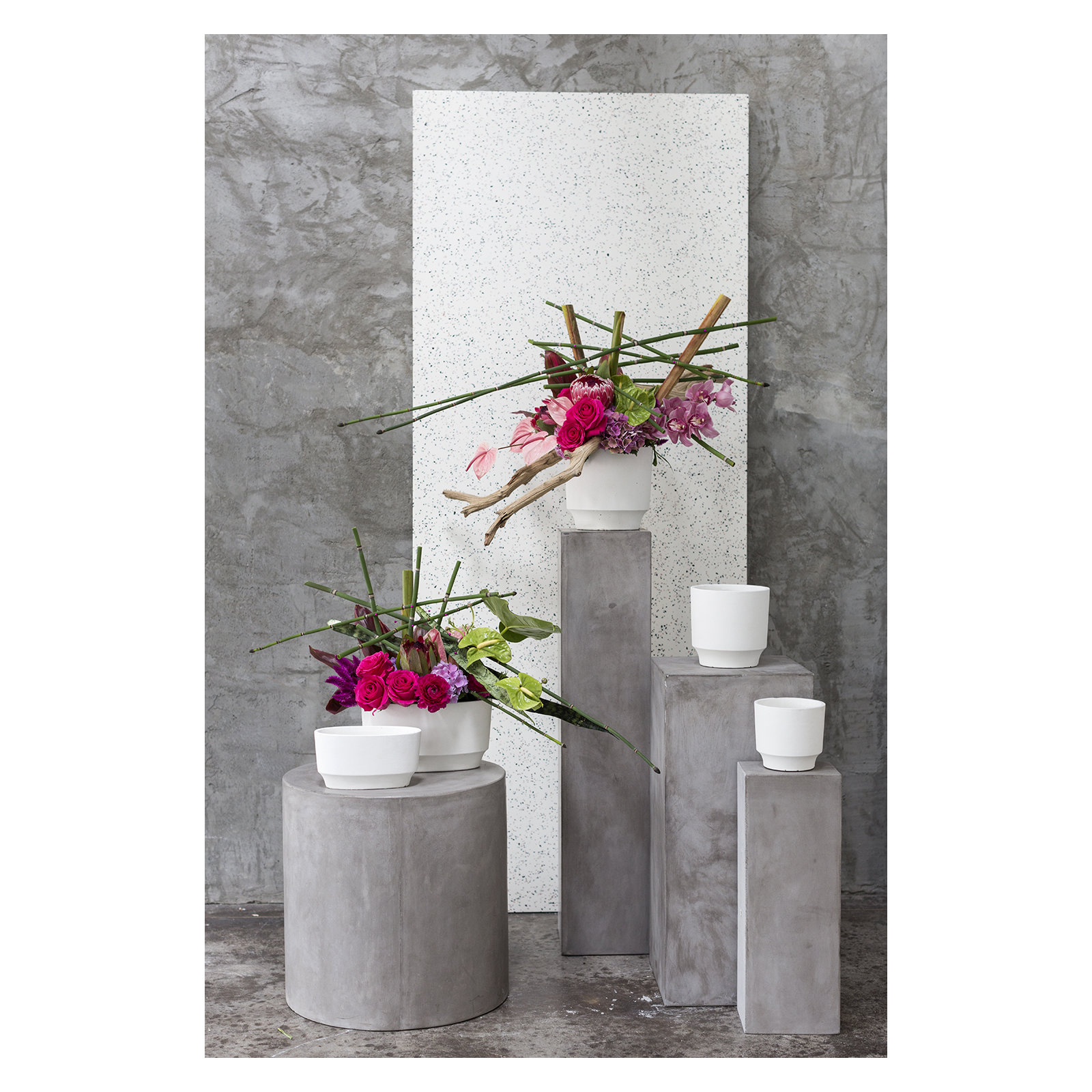 Edda Handmade Pot Planter, 5" H x 6" W x 6" D