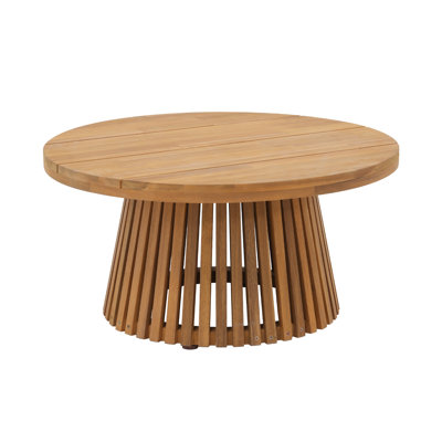 Outdoor Solid Wood Side Table