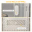 HOMCOM 8PCS Stackable Clear Plastic Shoe Storage Box for UK/EU Size 12/46