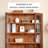Simple Modern Bookcase with Glass Doors