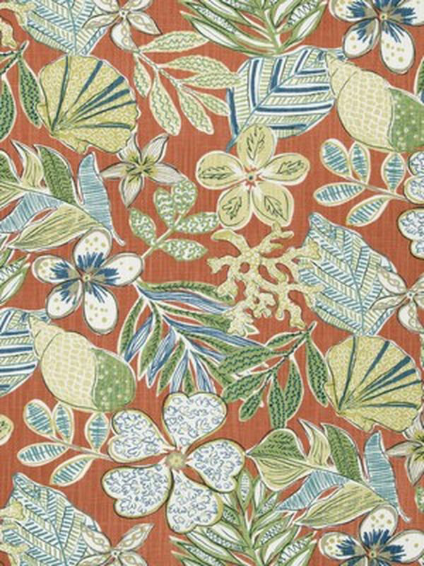 Tissu 100% coton Robert Allen @Home, Corail