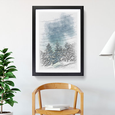 Winter Forest Vol.9 Sketch - Picture Frame Graphic Art