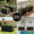 Raised Garden Bed, Aluminum Planter Box, Rust-Proof, Drain Holes, Round Corners, 24x16x18in, Gray-532773428-532773417