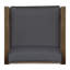 ENSEMBLE DE CHAISES CLUB DE 2, GRIS FONCÉ, ensemble de patio, chaises de patio, ensemble de chaises de patio