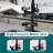 Topcraft Single-Hole Single-Handle Pull-Down Kitchen Faucet With LED And Deck Plate-125501483