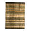 Hand Knotted Wool Striped Area Rug