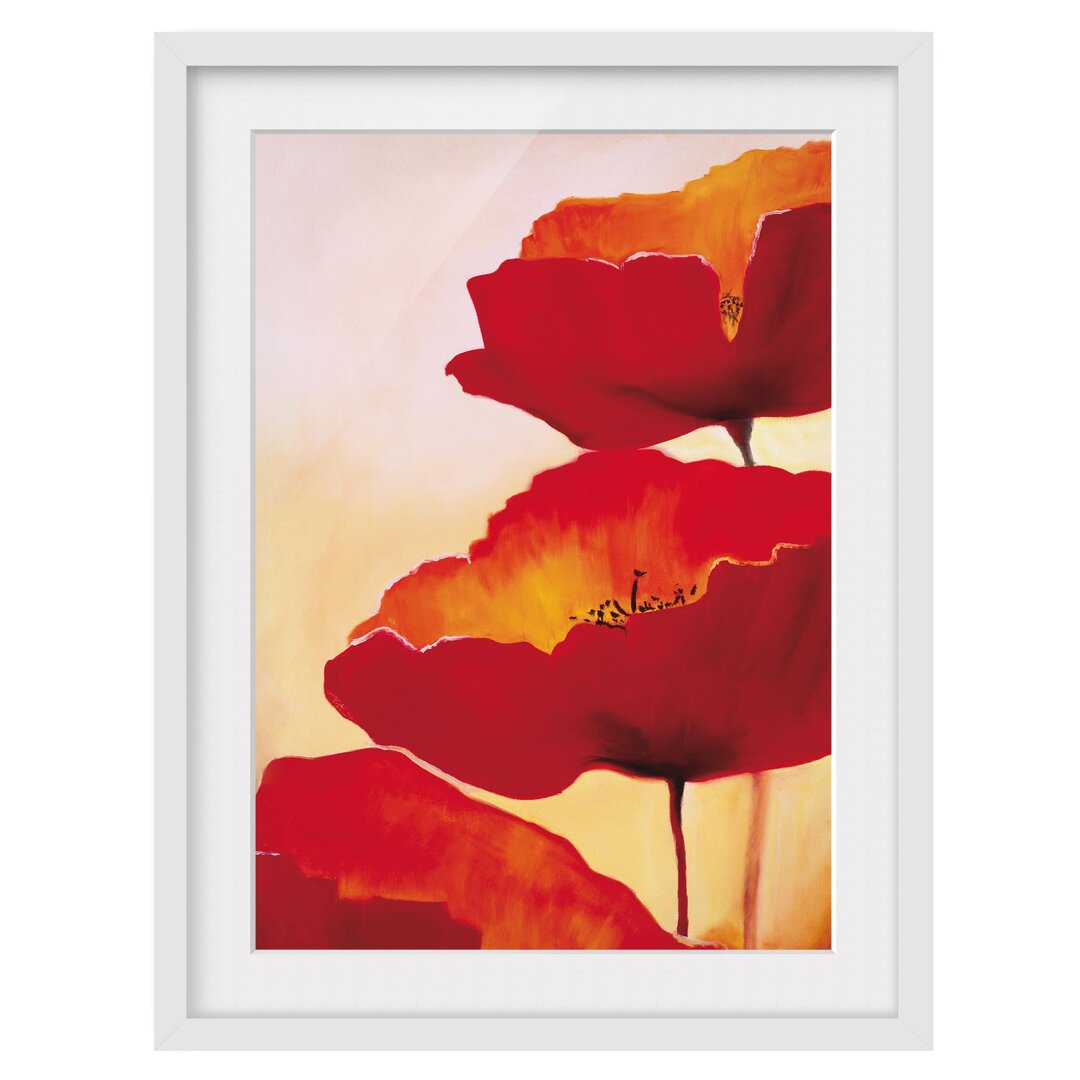 Gerahmter Fotodruck Poppy Family