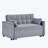 Cubbindall Upholstered Convertible Sofa Bed,Sleeper Sofa,Velvet Sofa,Modern Sofa,Accent Sofa-1275418953