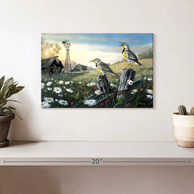 Meadow Outpost, 8" H x 12" W