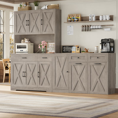 71" H Kitchen Pantry Cabinet