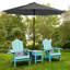 Parasol de marché avec manivelle Beka-1993200668-1888641359