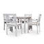 Ensemble repas carré 5 pièces-327519623