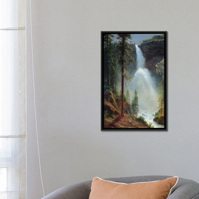 « nevada chute » par albert bierstadt,, reproduction d’art sur toile