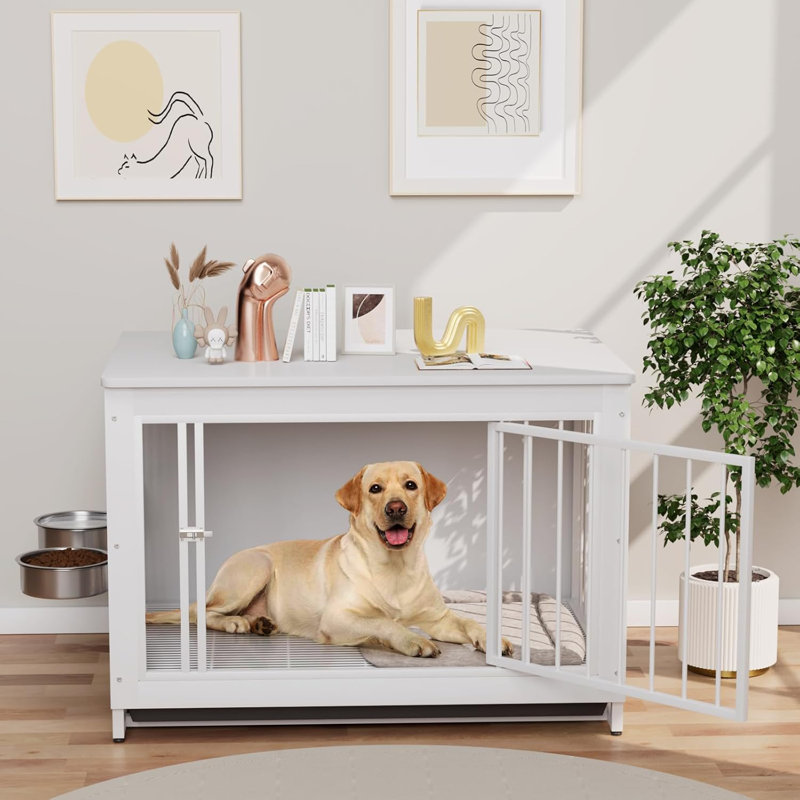 Furniture Style Crate, White