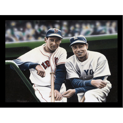 " Ted Williams And Joe DiMaggio " by Darryl Vlasak