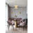Transitional 8-Light Glass Pendant 