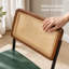 Tabourets de comptoir en porte-à-faux en rotin de 25,3 po Anandi-149677981-149677976