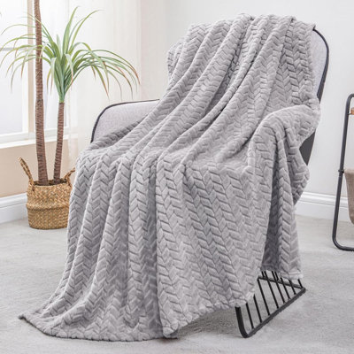 Machine Tufted Throw Blanket
