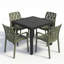 Plastic Patio Dining Set Table,