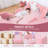 Toddler Bed, Child Bed for Kids with Extra Safty Broad, Standard Crib Size Toddler Bed, Certified Fabric Toddler Beds,Toddler Flood Bed-1797650539