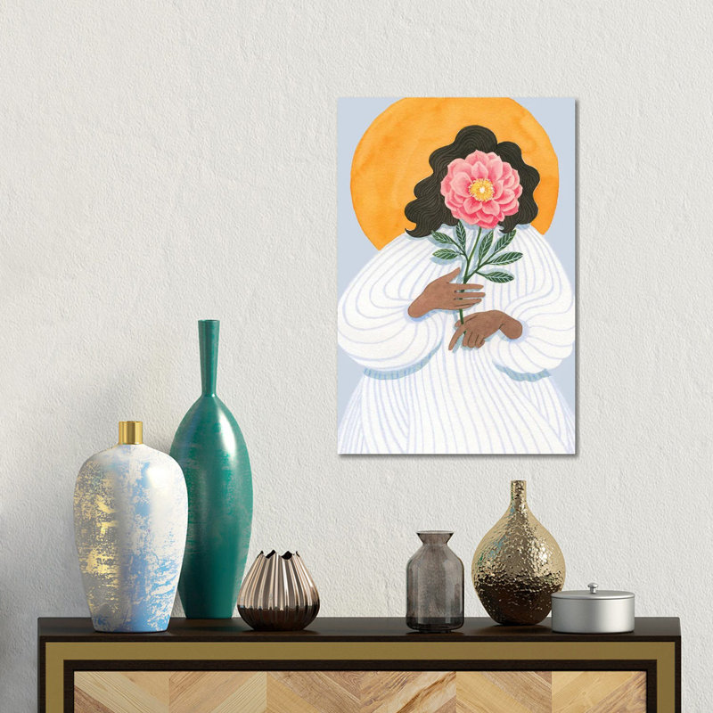 «She is Me I», reproduction d'art sur toile tendue, H 18 po x l 12 po, Toile tendue, Ne s’applique pas