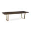 Modern Streamline Solid Wood Dining Table