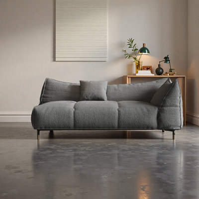 Luxury flannelette Solid wood Chaise Lounge