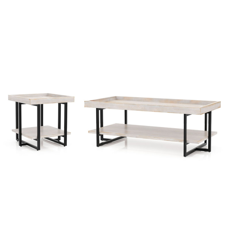 Ensemble de tables basses 2 pièces Baden
