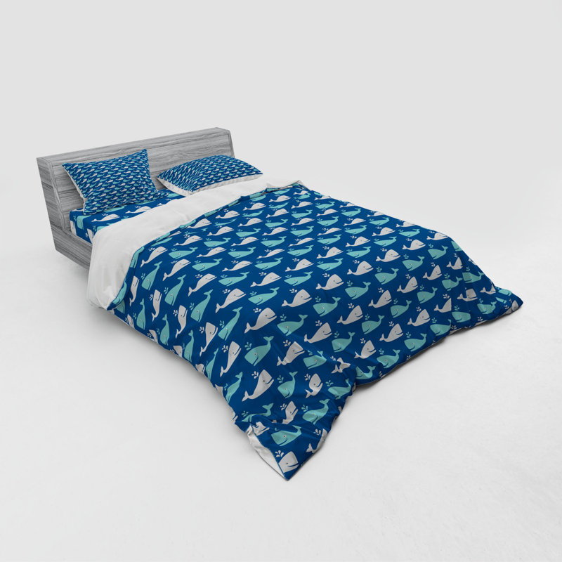Coastal Duvet Cover, Queen Duvet Cover + 3 Additional Pieces