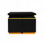 Table basse relevable avec 4 tabourets de rangement Table basse moderne avec plateau pliable et réglable-1346625140