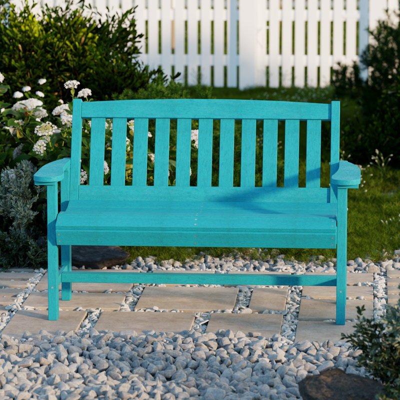 Classic Mission Bench, Aruba Blue