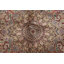Tapis traditionnel bourgogne à motif géométrique 7 x 10