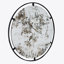 Miroir rond en fer