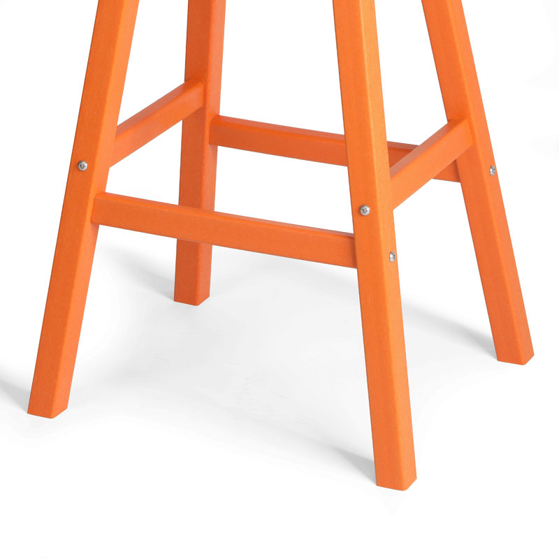 Tabouret d'extérieur Laguna, Orange, 29"