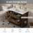 Ahart Freestanding Bathroom Vanity With Smart Storage & Solid Surface Composite Top-1566543258